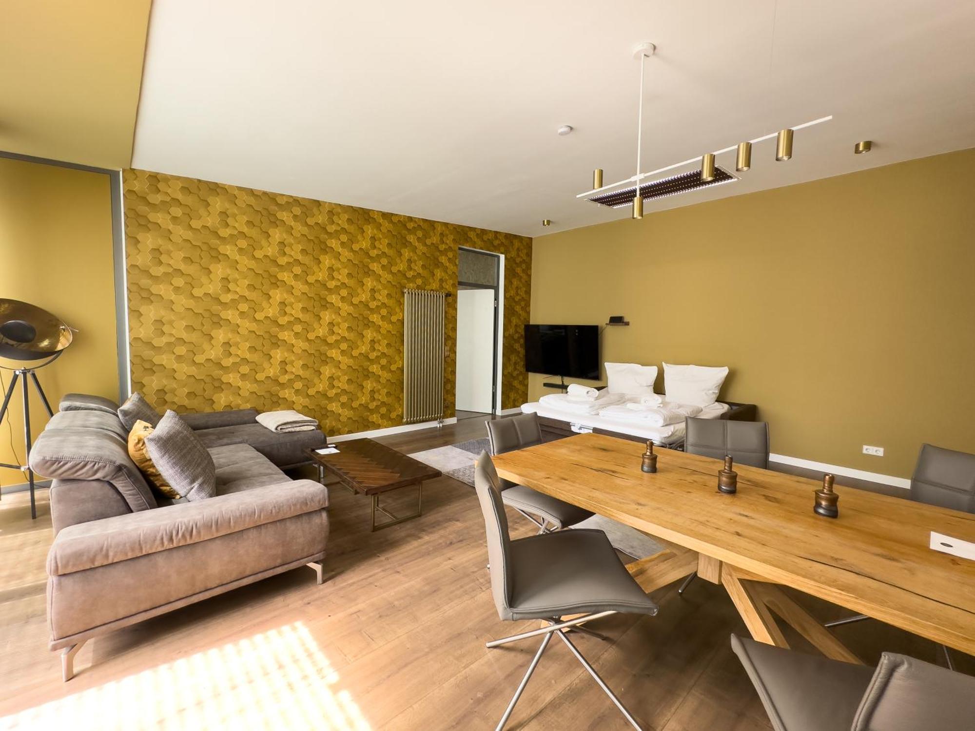 Exklusives Leipzig City Apartment Sunrise Extérieur photo
