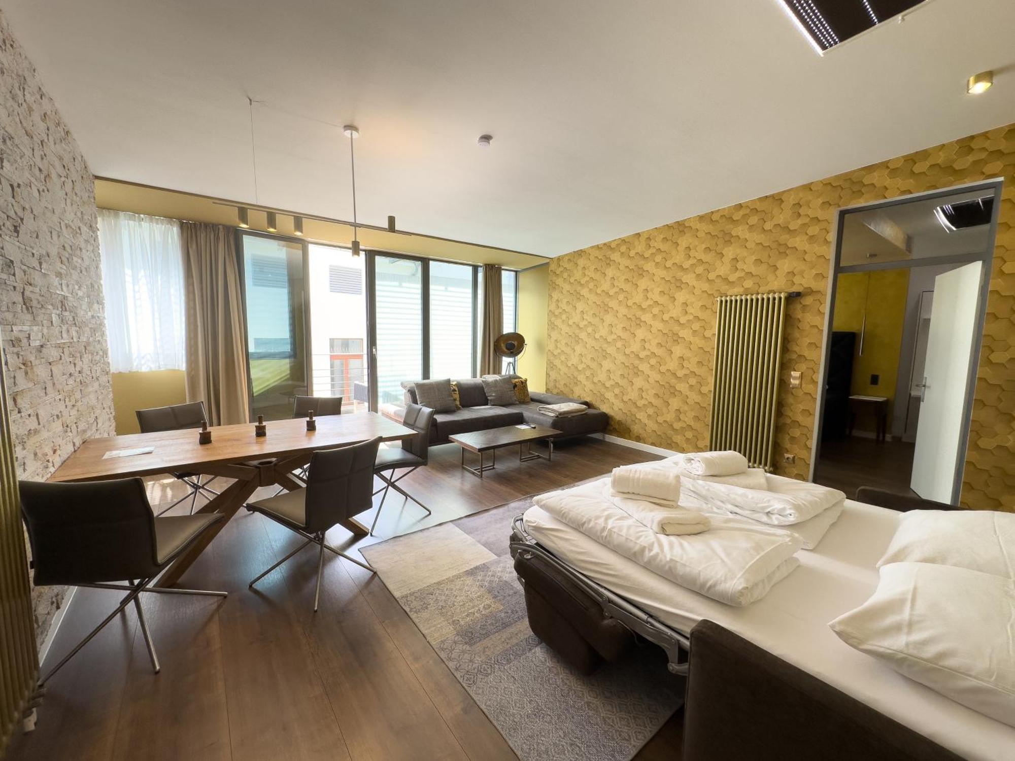 Exklusives Leipzig City Apartment Sunrise Extérieur photo