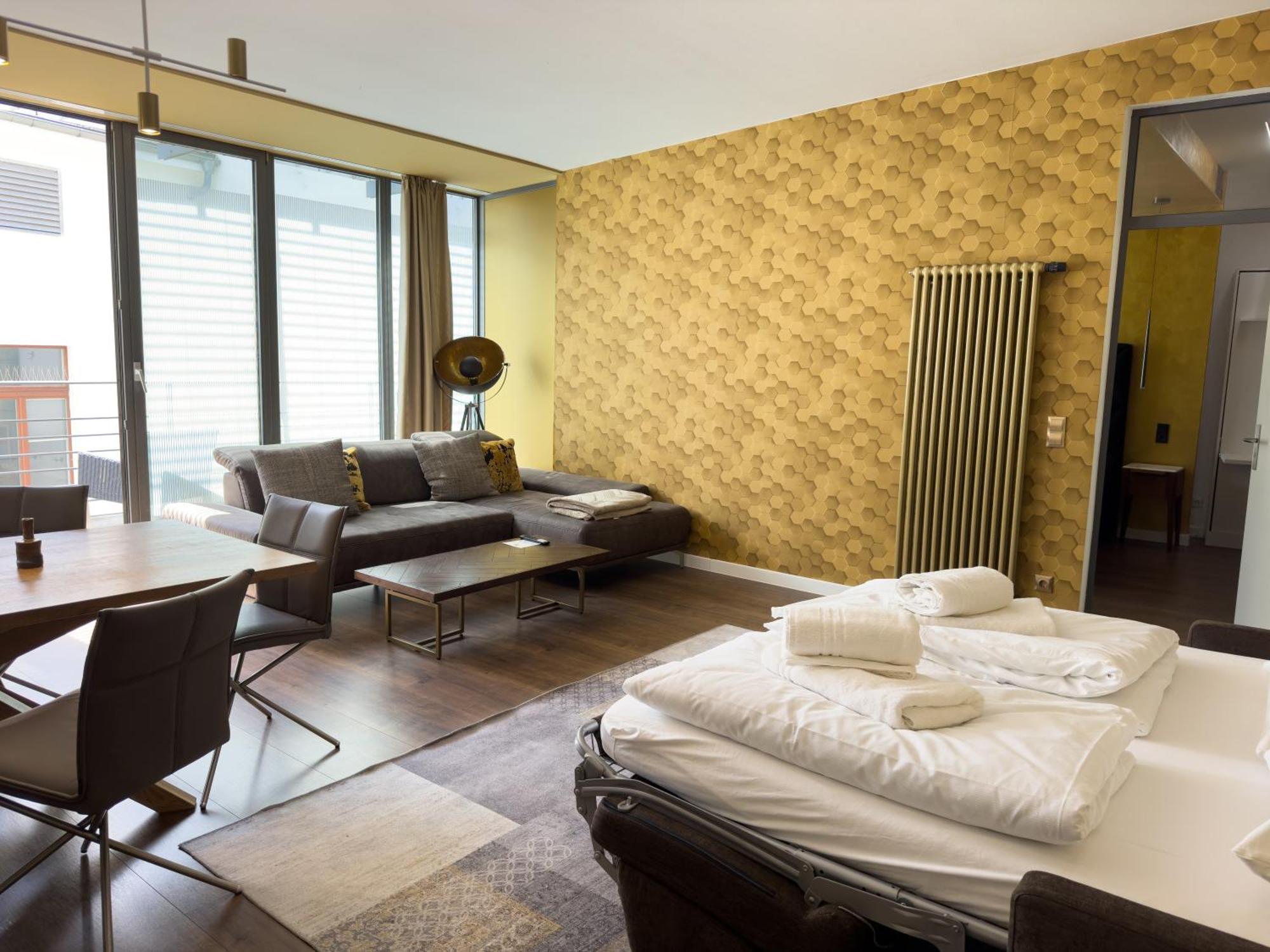 Exklusives Leipzig City Apartment Sunrise Extérieur photo